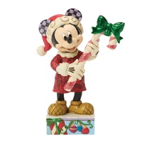 Disney Traditions - 13cm Mickey with Candy Cane