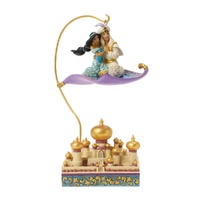 Disney Traditions - 22cm Aladdin & Jasmine Magic Carpet LED