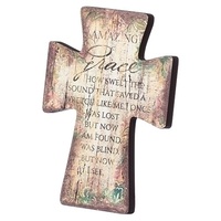 Roman Joseph's Studio - 15cm/6" Amazing Grace Wall Cross
