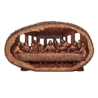 Roman Joseph's Studio  - 37cm/14.5" Carved Last Supper