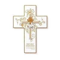 Roman Joseph's Studio - 22.5cm/9" First Communion Wall Cross