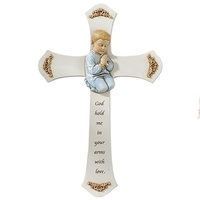 Roman Joseph's Studio - 21cm/8.25" Praying Boy Cross