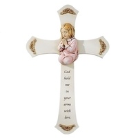 Roman Joseph's Studio - 21cm/8.25" Praying Girl Cross