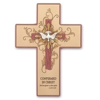 Roman Joseph's Studio - 22.5cm/9" Confirmation Wall Cross