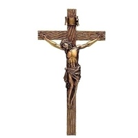 Roman Joseph's Studio - 21.5cm/8.5" Antique Gold Crucifix
