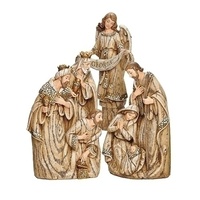 Roman Joseph's Studio - 25cm/10" Holy Family, Angel & 3 Kings (S/3)