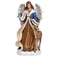 Roman Joseph's Studio - 31cm/12.25" Blue & Gold Angel