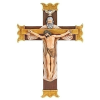 Roman Joseph's Studio - 26cm/10.25" Holy Trinity Crucifix