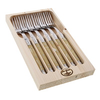 Jean Dubost Deluxe Light Horn - 6pc Fork Set 1.5mm