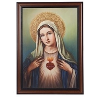 Roman Joseph's Studio - 68.5cm/27" Immaculate Heart Framed Art
