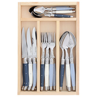 Jean Dubost Deluxe Atelier - 24pc Cutlery Set 1.5mm