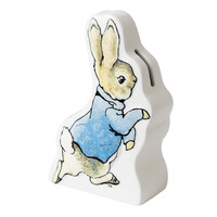 Beatrix Potter - 17cm Peter Rabbit Running Money Bank