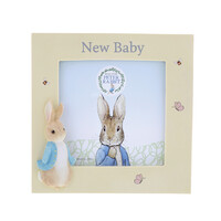 Beatrix Potter - 10cm Peter Rabbit New Baby Frame