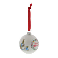 Beatrix Botter - 8cm Peter Rabbit Christmas Bauble
