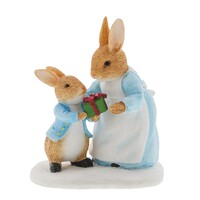 Beatrix Potter Winter - Mrs Rabbit Giving Peter A Present