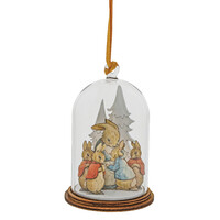Beatrix Potter - 9cm Peter & Family At Christmas HO