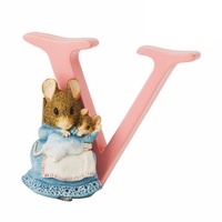 Beatrix Potter - 7cm Letter V, Hunca Munca and Baby