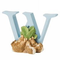 Beatrix Potter - 7cm Letter W, Flopsy Bunnies