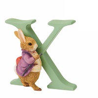 Beatrix Potter - 7cm Letter X, Old Mr. Benjamin Bunny