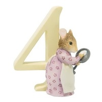 Beatrix Potter - 7cm Number, 4 Hunca Munca