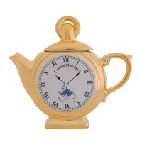 Ceramic Inspirations - 295ml/10Fl.oz "I'm Late" Pocket Watch Teapot