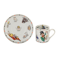Cardew Design - 177ml/6Fl.oz Mad Hatter and Friends Cup & Saucer