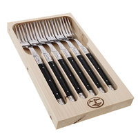 Jean Dubost Deluxe Black - 6pc Fork Set 1.5mm