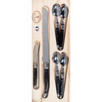Jean Dubost Deluxe Black - 6pc Breakfast Set 1.5mm