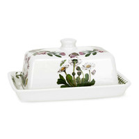 Portmeirion Botanic Garden - 18x12.5cm Covered Butter Dish