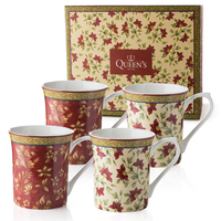 Queens - 2AT Ceylon 200ml/7oz Royale Mugs (S/4)