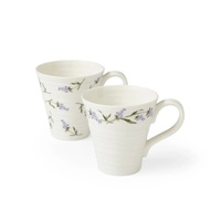 Sophie Conran for Portmeirion - 350ml/12.5Fl.oz Lavandula Mugs (S/2)