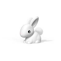 Russell Collection - Rechargable Night Light Rabbit 15cm