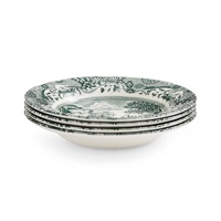 Spode Heritage - 23cm Green Italian Soup Plate (S/4)