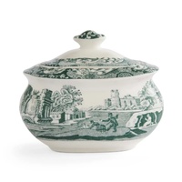 Spode Heritage - 0.25L/9Fl.oz Green Italian Sugar Box