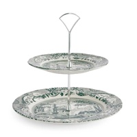 Spode Heritage - 27cm & 19cm 2-Tier Cake Stand