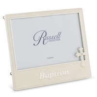 Russell Collection Giftware - Baptism Cross Photo Frame 10cm x 15cm