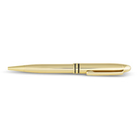 Russell Collection Giftware - Pen Gold With Double Black Pinstripe