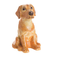 John Beswick Money Banks - 20cm Yellow Labrador Money Bank