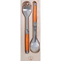 Jean Dubost Deluxe Orange - 2pc Salad Server Set