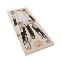 Jean Dubost Maison Black - 7Pc Cake Set