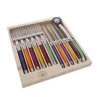 Jean Dubost Maison Mixed Colours - 12Pc Cutlery Set