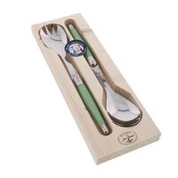 Jean Dubost Maison Mixed Colours - Green 2Pc Salad Server Set