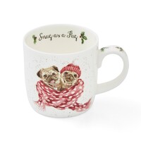 Royal Worcester Wrendale Designs - 0.31L/11Fl.oz Pug Mug