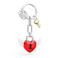 Metalmorphose - Keychain Red Love Lock