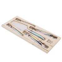 Jean Dubost Laguiole Simplicite Pastels - 7pc Cake Set
