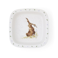 Royal Worcester Wrendale Designs - 25.5cm/10" Hare Square Dish