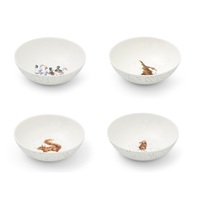 Royal Worcester Wrendale Designs - 15.3cm/6" Bowls (S/4)
