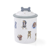 Royal Worcester Wrendale Designs - 19cm/7.5" Dog Treat Jar