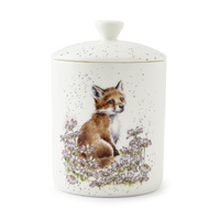 Royal Worcester Wrendale Designs - 14cm/5.5" Fox Lidded Storage Jar