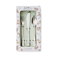 Royal Worcester Wrendale Designs - 23.5cm Children's Cultery Set (S/3)